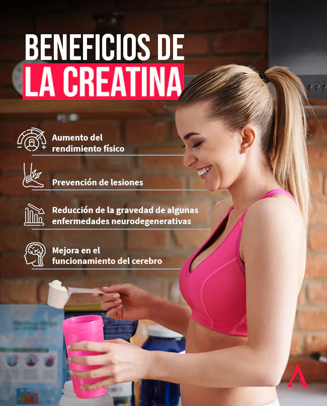 CREATINA PARA MUJERES CON COLAGENO Y AMINOACIDOS